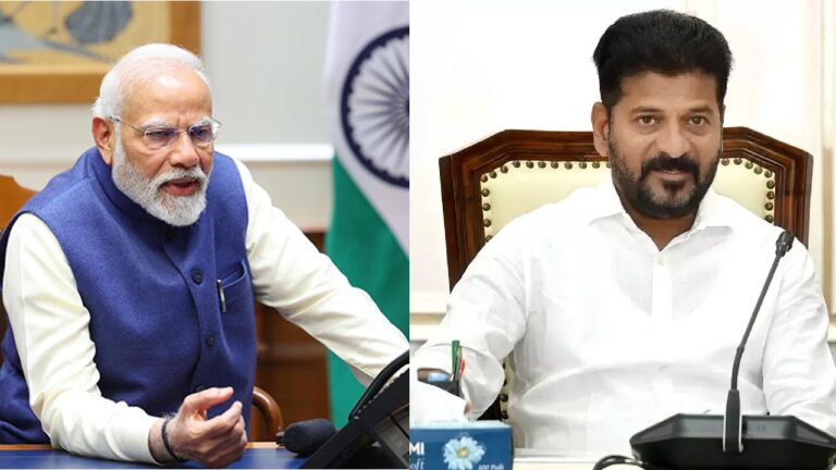 టన్నెల్ ఘటన పై మోదీ రేవంత్ రెడ్డికి ఫోన్