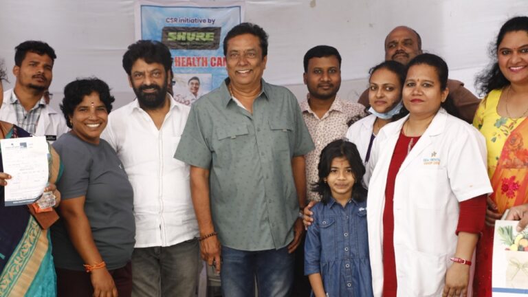 ‘మనంసైతం’ ఆధ్వర్యంలో ఉచిత మెగా వైద్య శిబిరం