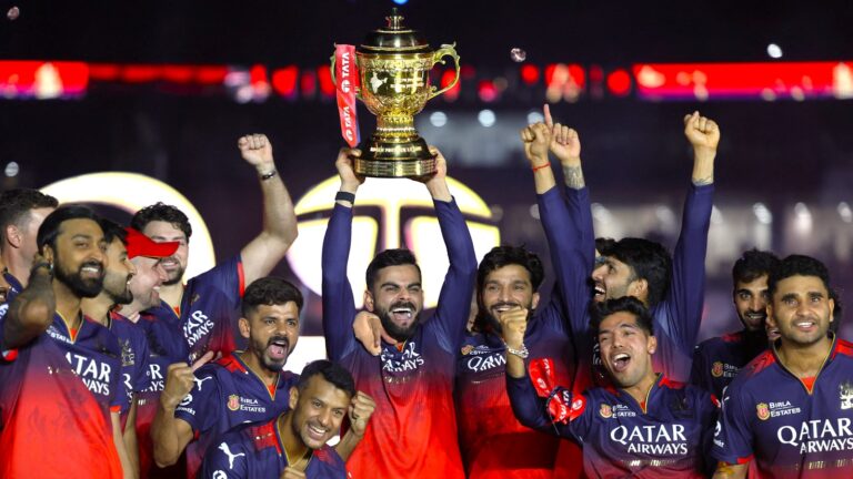 ఐపీఎల్ 18వ సీజన్‌లో బెంగళూరు జట్టు కొత్త చాంపియన్‌గా అవతరించింది, ఎప్పటి ఆశ నెరవేరింది.