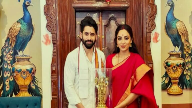 యువసమ్రాట్ నాగచైతన్య, సోభిత ధులిపాల త్రిమలలో శ్రీ వెంకటేశ్వర స్వామి దివ్య ఆశీస్సులు పొందారు.