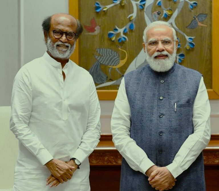 శ్రీ రజనీకాంత్ గారి 50 ఏళ్ల సినీ ప్రయాణానికి హృదయపూర్వక అభినందనలు, ఆరోగ్యం-విజయాలు కొనసాగాలని కోరుకుంటున్నాం.