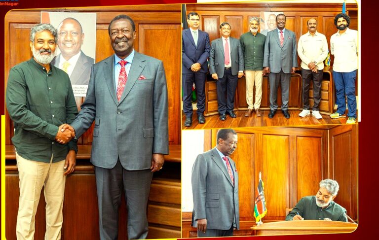 కెన్యా విదేశాంగ ప్రతినిధి @MusaliaMudavadi, SSMB29 షూట్‌లో కెన్యా అందమైన దృశ్యాలు చూపించినందుకు సంతోషం వ్యక్తం చేశారు.