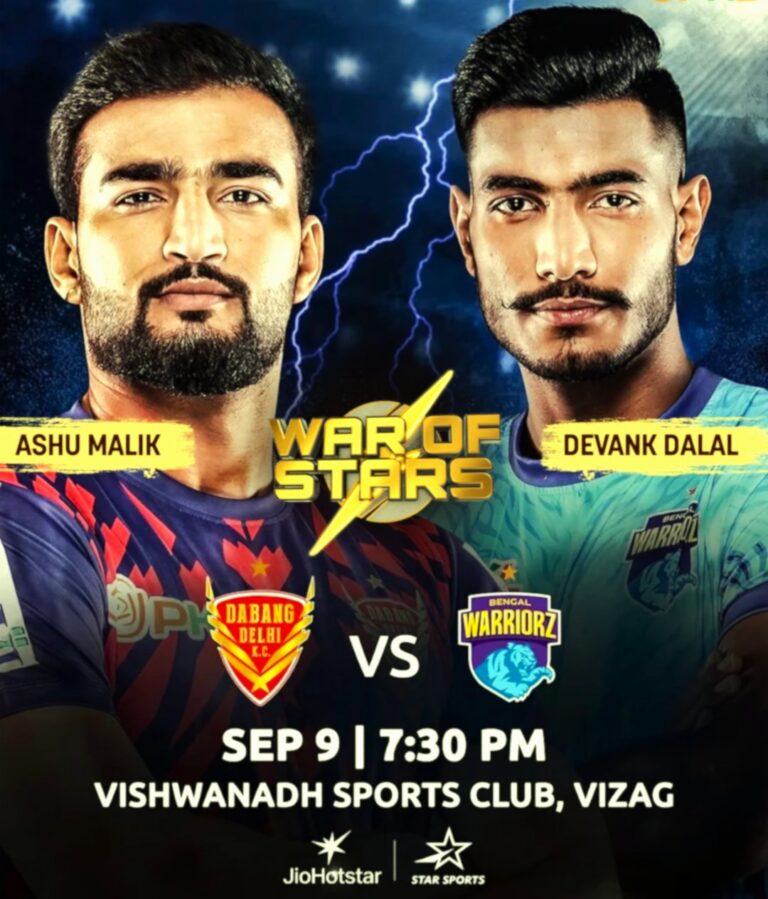 మహా సమరం సాక్ష్యం! గెలుపు పరంపరలు vs తిరుగుబాటు పోరాటం – ఈ మంగళవారం ప్రో కబడ్డీ జ్వాలలు!