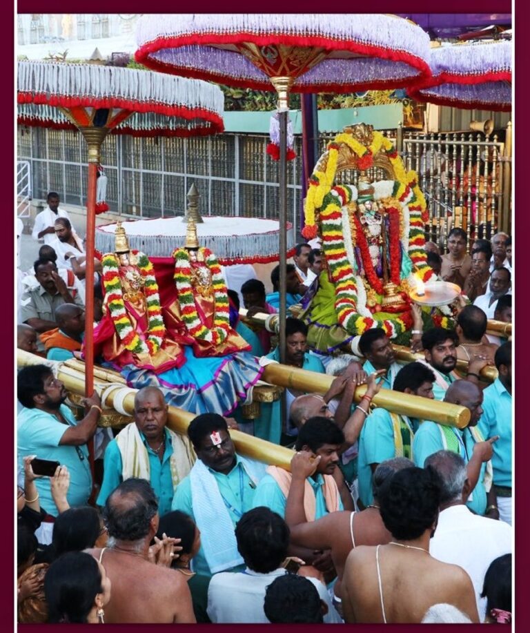 తిరుమలలో భగ్ సవారి ఉత్సవం సాంప్రదాయ పూజలు, భక్తి శ్రద్ధలతో ఘనంగా నిర్వహించబడింది.