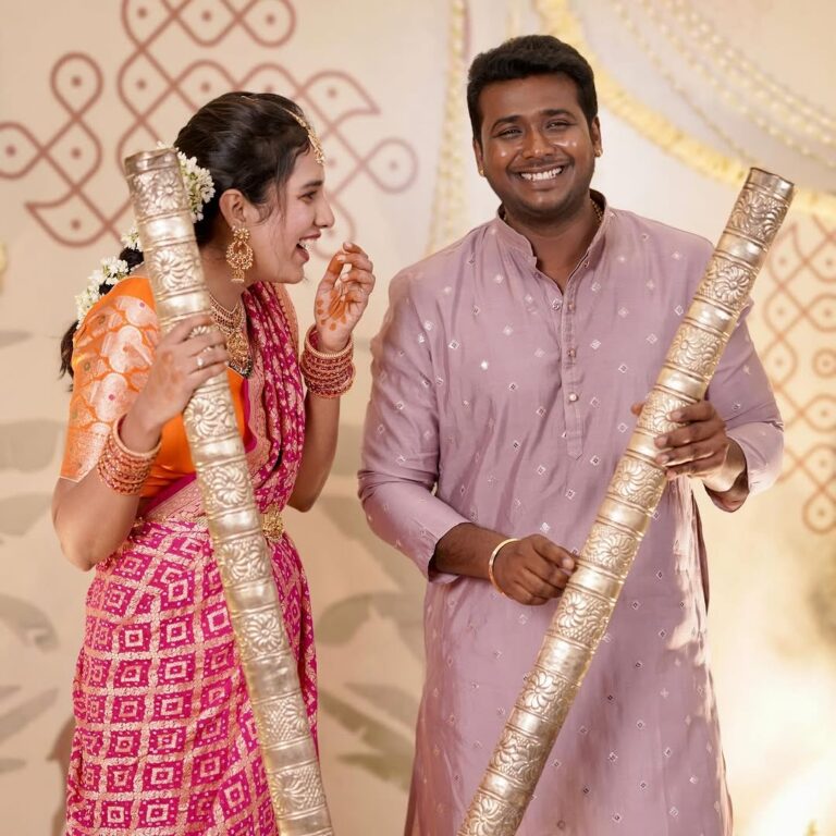 ప్రేమకు, శాశ్వత బంధానికి ఉత్సవం! @Rahulsipligunj మరియు HarinyaReddy వివాహ వేడుక అద్భుత క్షణాలతో నిండింది!