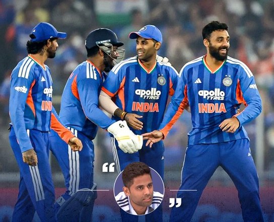 సమతుల్య జట్టు, ఎన్నో కలయికలు; టీ20ఐ సవాలుకు ముందు స్కై ఆత్మవిశ్వాసంతో ముందుకు సాగుతున్నాడు.