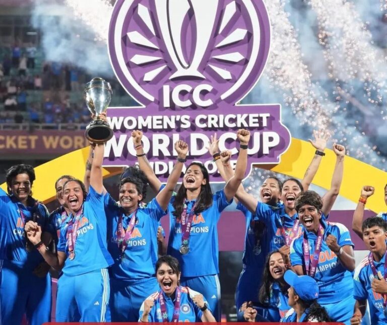 2025లో భారత క్రికెట్ ఛాంపియన్స్ ట్రోఫీ, ఆసియా కప్, మహిళల వన్డే వరల్డ్ కప్ గెలిచి చరిత్ర సృష్టించింది .