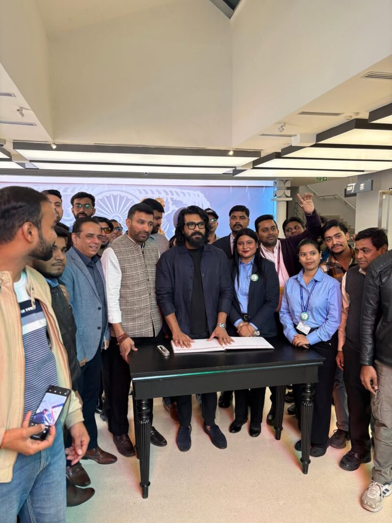 మెగా పవర్ స్టార్ రామ్ చరణ్ ప్రధాన మంత్రి సంగ్రహాలయ, ఢిల్లీ సందర్శన.