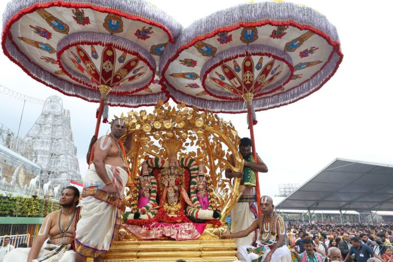 రథసప్తమి రోజున కల్పవృక్ష వాహన సేవ.