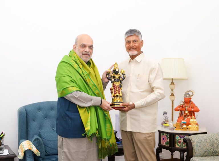 ఏపీ అభివృద్ధిపై అమిత్ షాతో భేటీ.