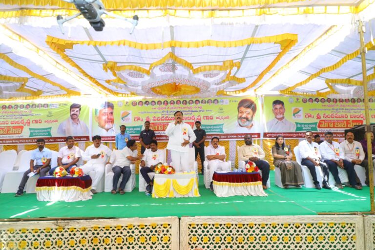 హిందూపురం మెగా జాబ్ మేళా విజయవంతం .
