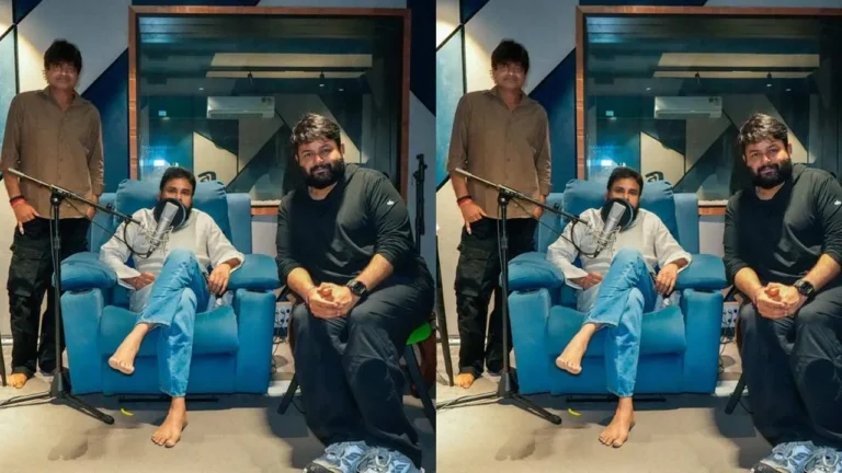 ఉస్తాద్ భగత్ సింగ్ డబ్బింగ్ ప్రారంభించిన పవన్ కళ్యాణ్ .