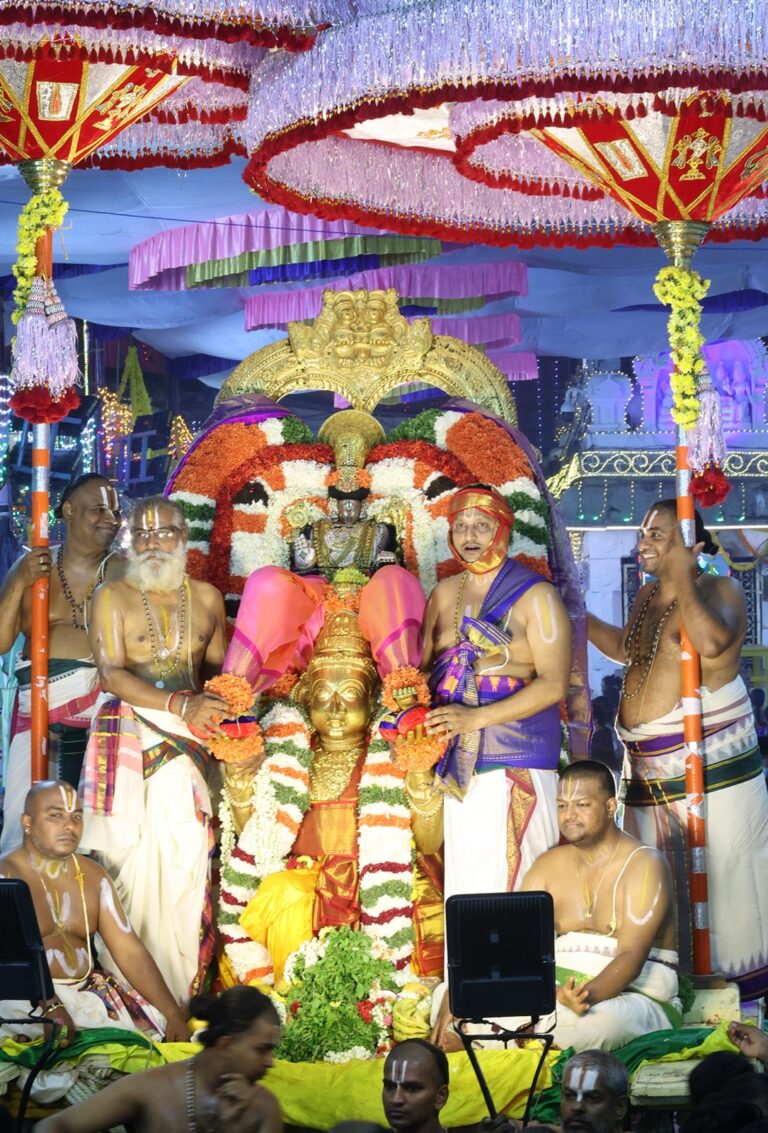 హనుమంత వాహనంపై గోవిందరాజ స్వామి దర్శనం.